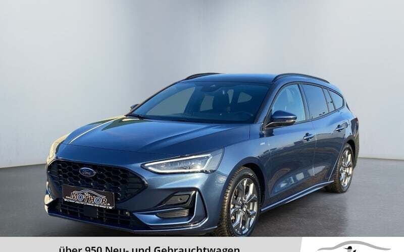 Blau Gebraucht 2024 Ford Focus ST-Line Kombi | 25.979 € (Guter Preis) - Bild 1/4