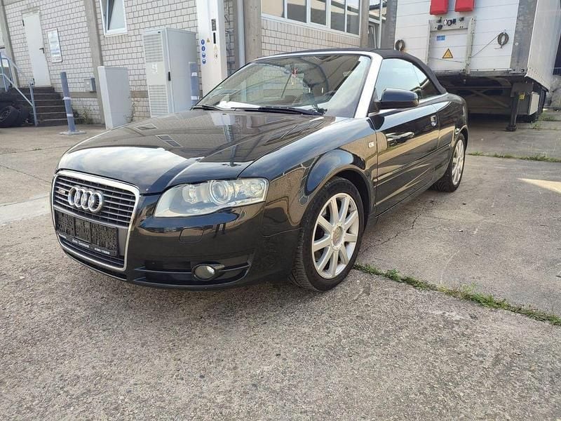 Schwarz Gebraucht 2008 Audi A4 Cabriolet S-Line Cabrio | 3.499 € (Superpreis) - Bild 1/4