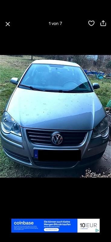 Silber Gebraucht 2008 VW Polo Kleinwagen | 850 € (Superpreis) - Bild 1/4