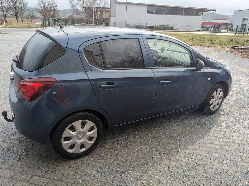 Gebraucht Opel Corsa Edition 90 PS (66 kW) 2015 Blau Kleinwagen