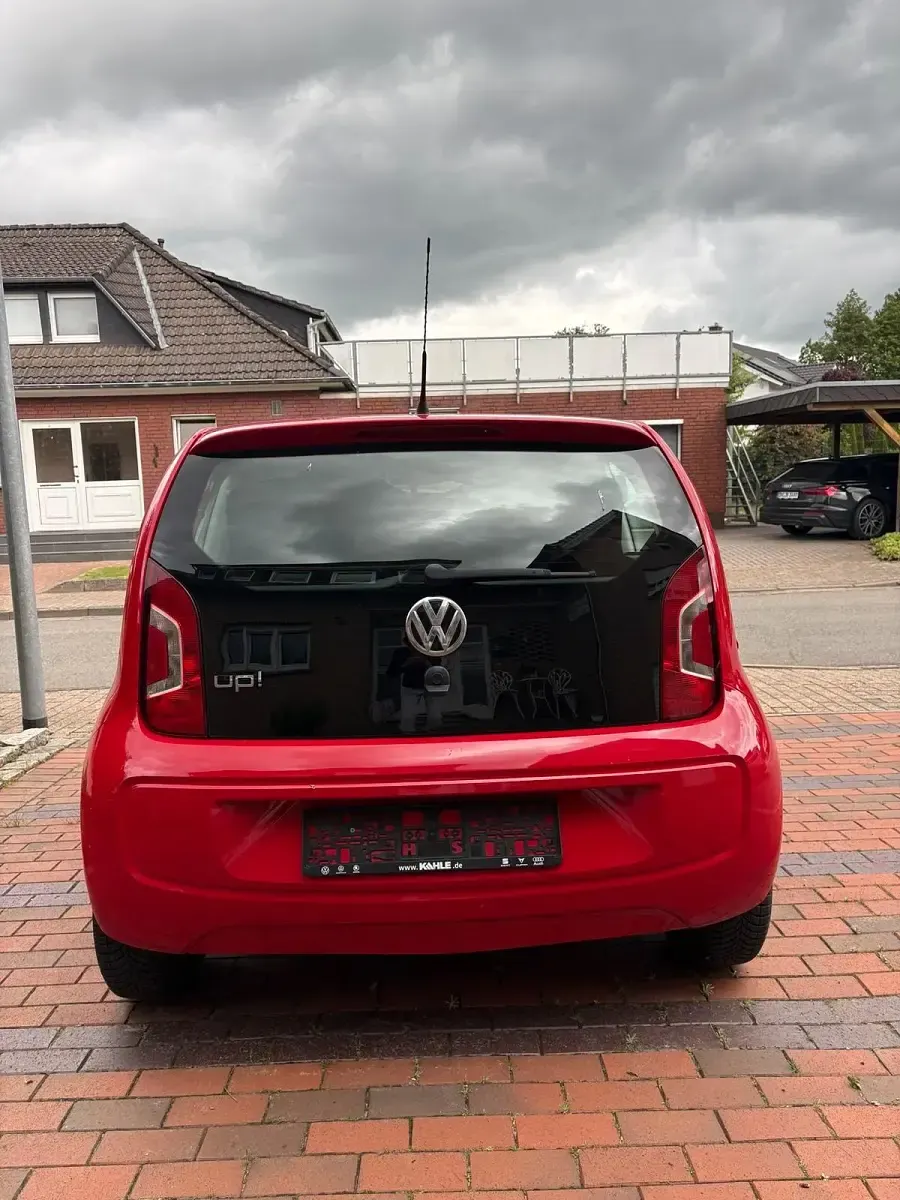 Gebraucht VW up! 65 PS (47 kW) 2012 Rot Kleinwagen
