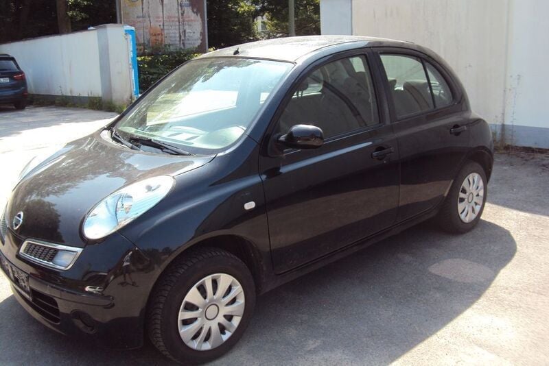 Schwarz Gebraucht 2008 Nissan Micra Kleinwagen | 2.100 € (Fairer Preis) - Bild 1/4