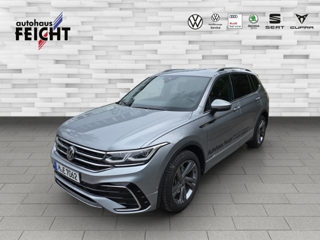 Silber Gebraucht 2024 VW Tiguan Allspace R-line SUV | 47.939 € (Etwas zu teuer) - Bild 1/4