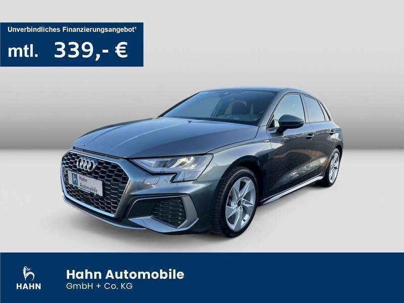 Daytonagrau perleffekt Gebraucht 2024 Audi A3 S-Line Limousine | 24.990 € (Superpreis) - Bild 1/3