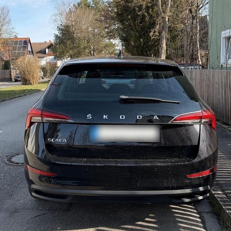 Gebraucht Skoda Scala Clever 110 PS (80 kW) 2021 Schwarz Kleinwagen