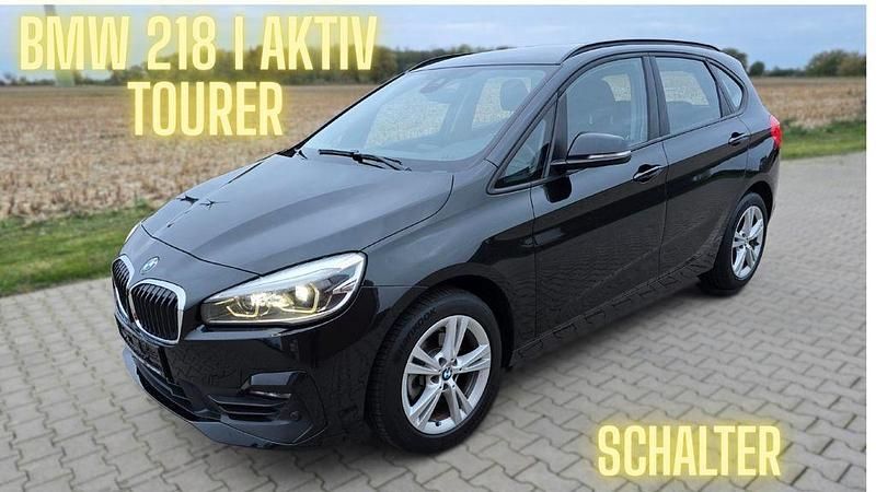 Gebraucht BMW 218 Active Tourer Advantage 140 PS (102 kW) 2020 Schwarz Van / Kleinbus