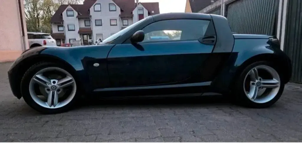 Usata Smart Roadster 61 CV (44 kW) 2005 Blu Cabrio