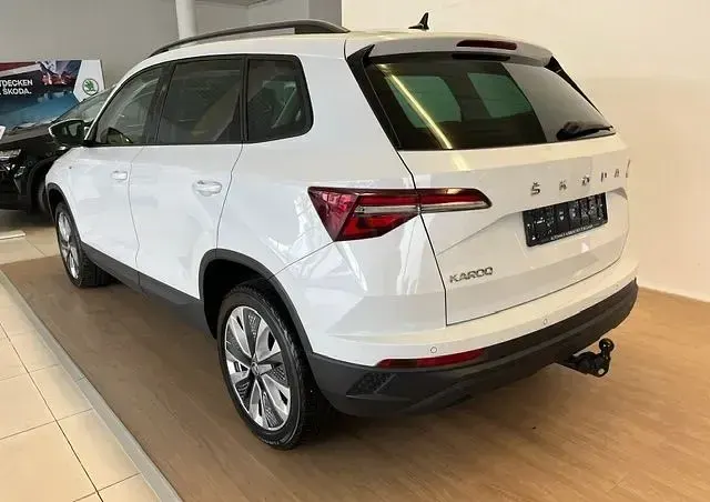 Gebraucht Skoda Karoq Tour 150 PS (110 kW) 2023 Moonweiss metallic SUV