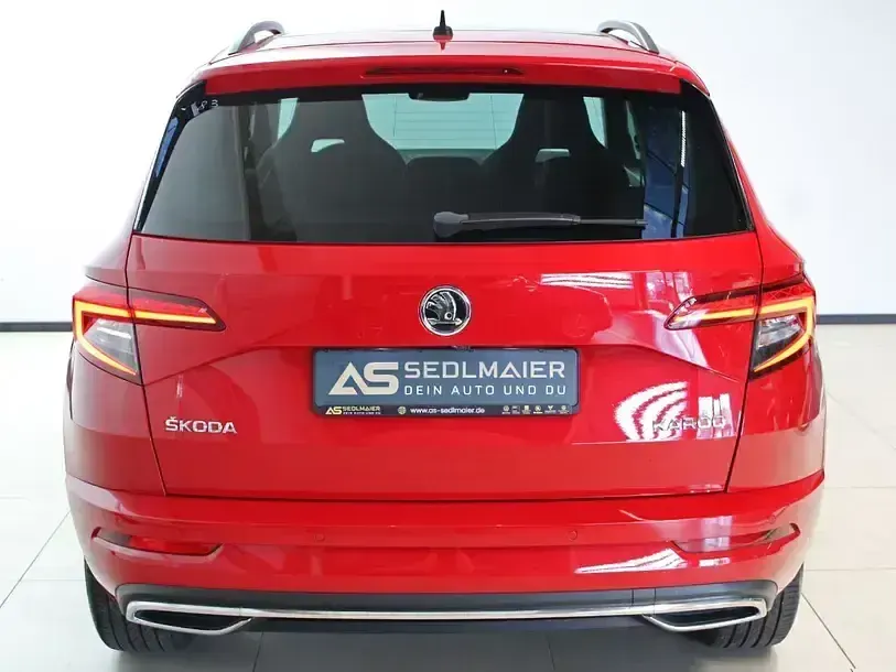 Gebraucht Skoda Karoq SportLine 150 PS (110 kW) 2019 Rot SUV