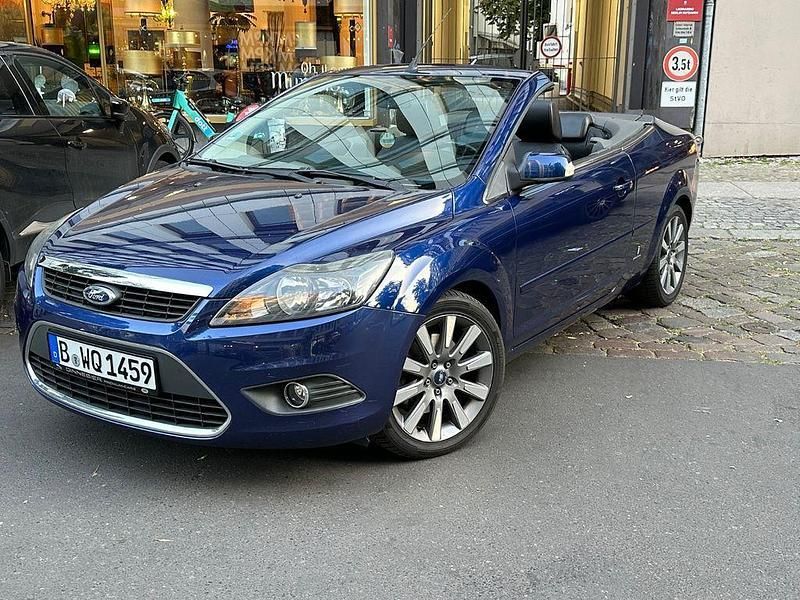 Blau Gebraucht 2008 Ford Focus Cabriolet Cabrio | 6.887 € (Teuer) - Bild 1/4