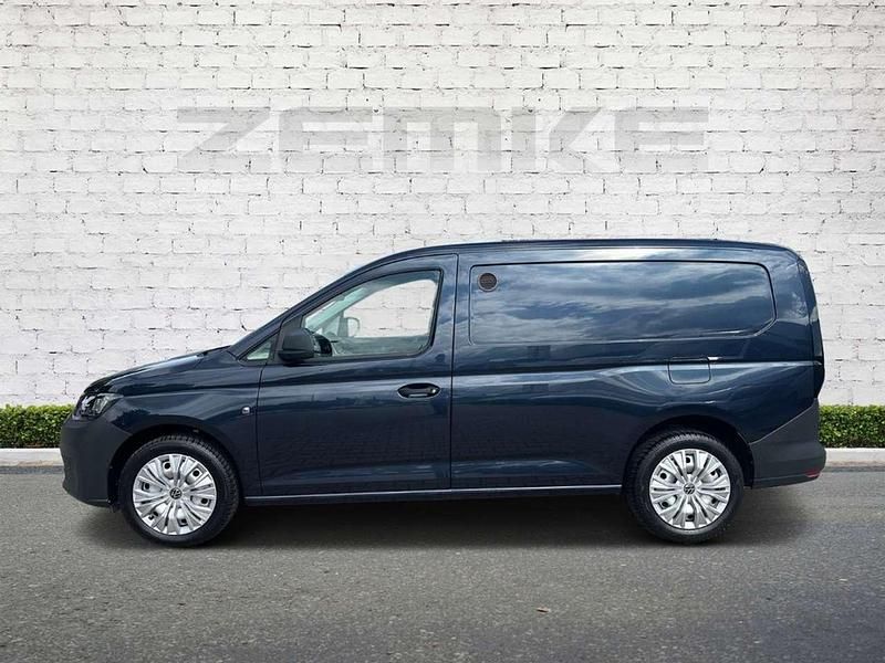 Gebraucht VW Caddy 122 PS (89 kW) 2021 Starlight blue metallic Van / Kleinbus