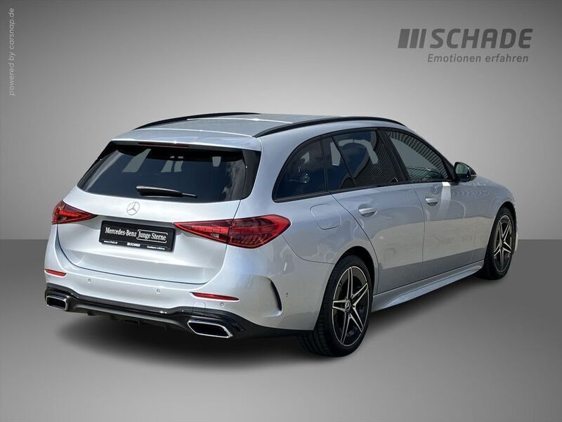 Gebraucht Mercedes C200 AMG line 204 PS (150 kW) 2023 Silber Limousine