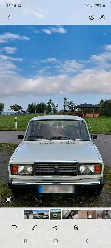 Gebraucht Lada 2107 65 PS (47 kW) 1988 Weiß Limousine