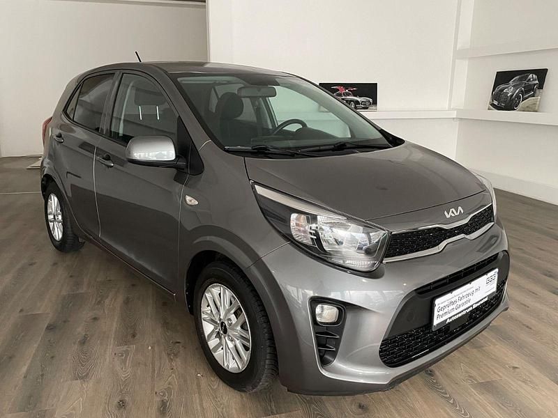 Grau Gebraucht 2022 Kia Picanto DREAM-TEAM Edition Kleinwagen | 9.900 € (Guter Preis) - Bild 1/4