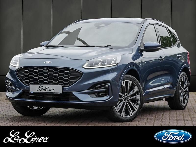 Chromablau metallic (metallic) Gebraucht 2021 Ford Kuga ST-Line X SUV | 26.990 € (Fairer Preis) - Bild 1/3