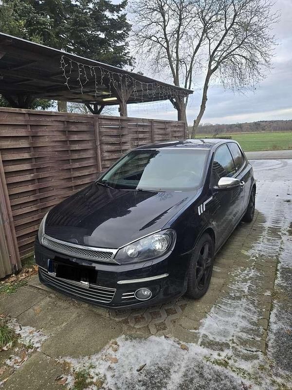 Schwarz Gebraucht 2009 VW Golf VI Comfortline Limousine | 3.999 € (Guter Preis) - Bild 1/4