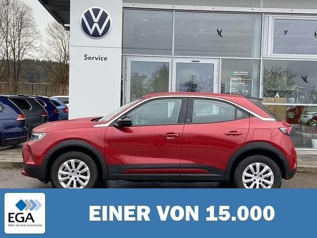 Rot metallic Gebraucht 2021 Opel Mokka-e SUV | 16.430 € (Fairer Preis) - Bild 1/4