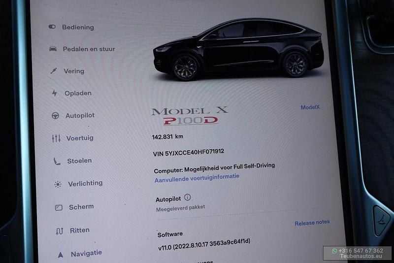 Gebraucht Tesla Model X Performance 450 kW (612 PS) 2017 Schwarz SUV