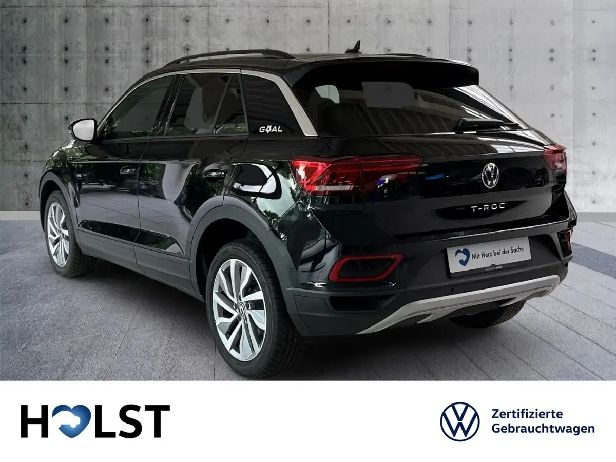 Gebraucht VW T-Roc Goal 150 PS (110 kW) 2024 Schwarz SUV