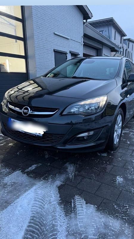 Gebraucht Opel Astra Eco 110 PS (80 kW) 2014 Schwarz Kombi