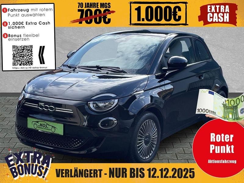 Onyxschwarz Gebraucht 2022 Fiat 500e Icon Kleinwagen | 14.690 € (Fairer Preis) - Bild 1/4