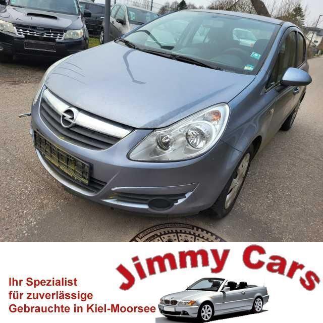Blau Gebraucht 2008 Opel Corsa Selection Limousine | 1.450 € (Superpreis) - Bild 1/4