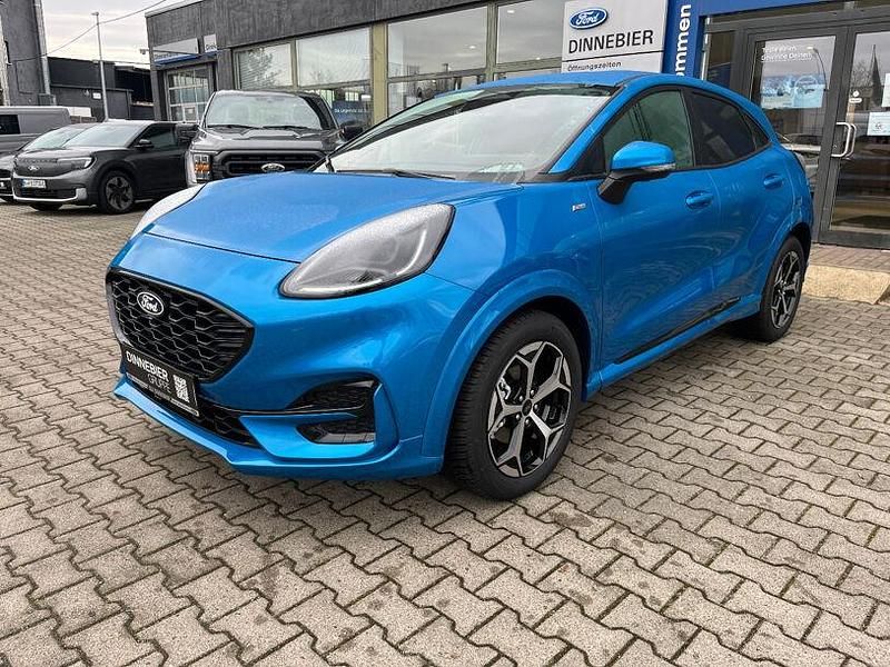 Neu Ford Puma ST-Line 125 PS (91 kW) 2026 Digital aqua blue met SUV