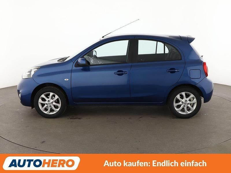Gebraucht Nissan Micra Acenta 80 PS (58 kW) 2016 Blau Kleinwagen
