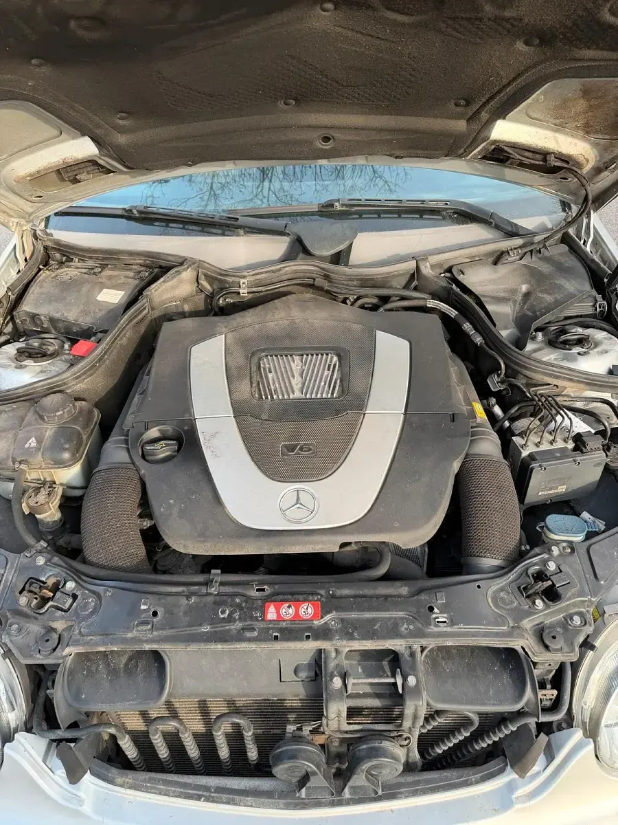 Gebraucht Mercedes C230 Avantgarde 204 PS (150 kW) 2006 Silber Limousine
