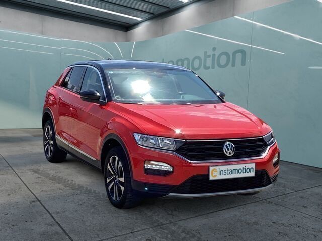 Rot Gebraucht 2020 VW T-Roc United SUV | 18.600 € (Fairer Preis) - Bild 1/2
