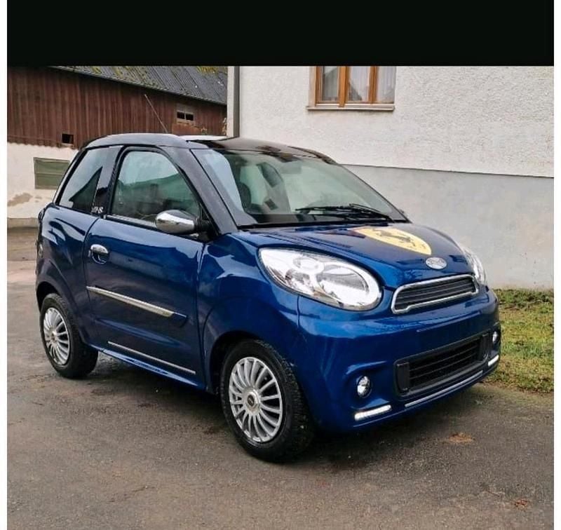 Usado Microcar M8 2014 Azul Citadino