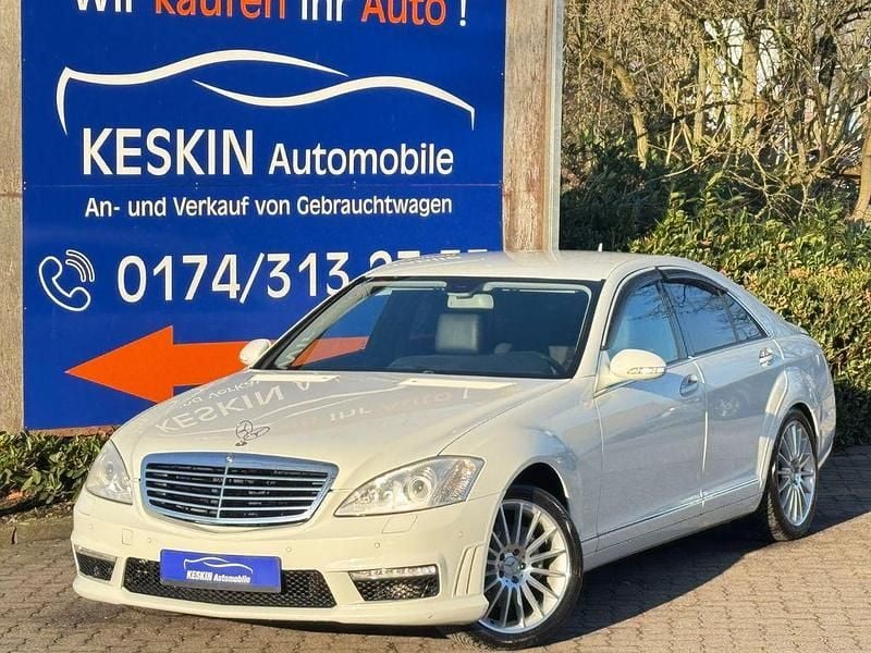 Weiß Gebraucht 2007 Mercedes S350 AMG Limousine | 9.990 € (Superpreis) - Bild 1/3