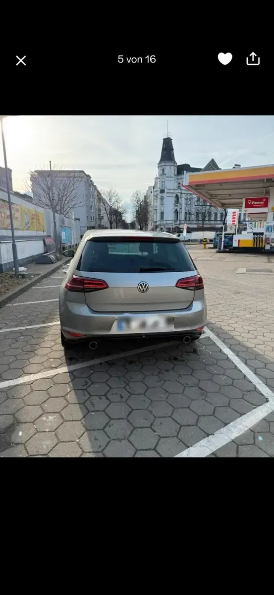 Second-hand VW Golf VII 150 CP (110 kW) 2016 Argintiu Hatchback