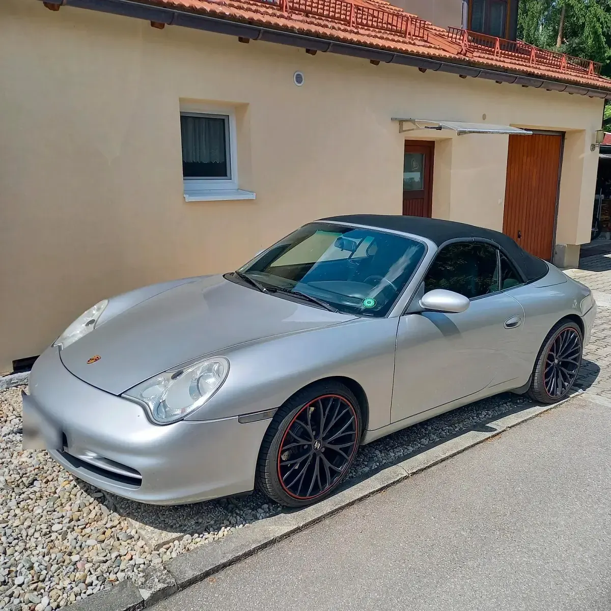 Gebraucht Porsche 996 320 PS (235 kW) 2002 Silber Cabrio