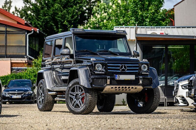 Schwarz Gebraucht 2018 Mercedes G500 4x4² SUV | 95.000 € (Superpreis) - Bild 1/4