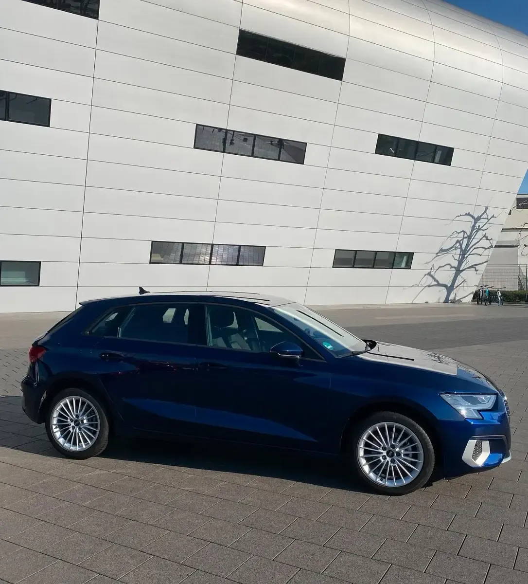 Usata Audi A3 Advanced 150 CV (110 kW) 2024 Blu Berlina