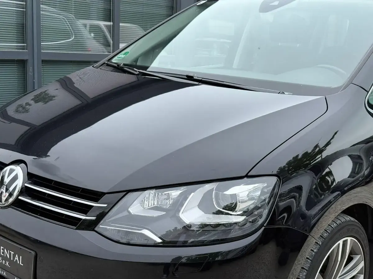 Gebraucht VW Sharan Highline 184 PS (135 kW) 2017 Schwarz Van / Kleinbus