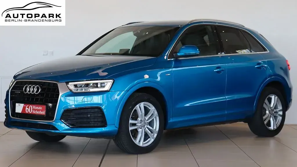 Gebraucht Audi Q3 S-Line 179 PS (131 kW) 2016 Blau SUV