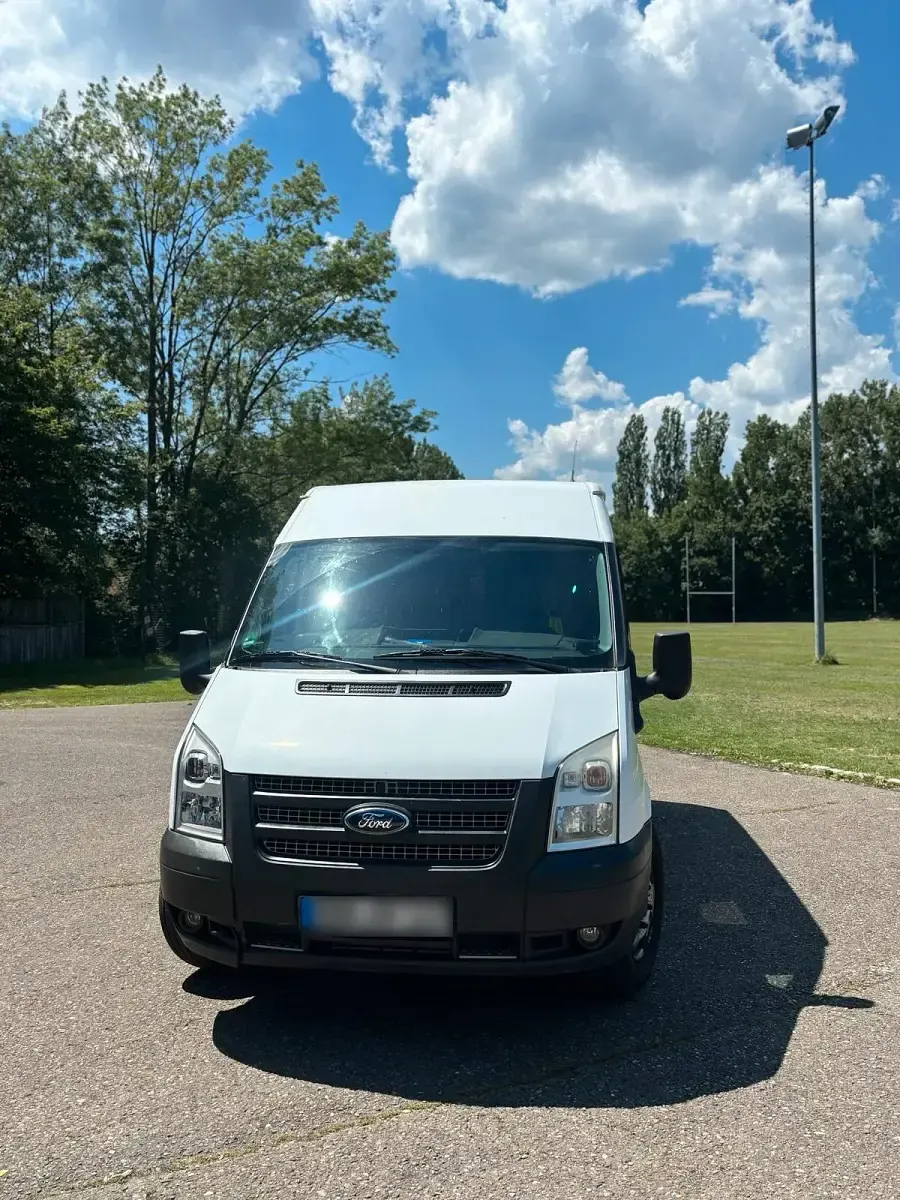 Gebraucht Ford Transit 101 PS (74 kW) 2013 Weiß Van / Kleinbus