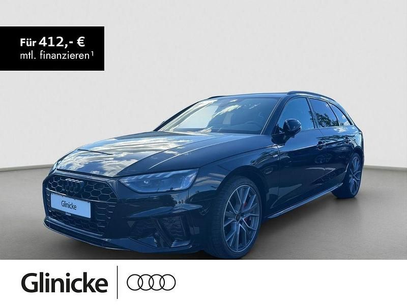 Mythosschwarz metallic Gebraucht 2024 Audi A4 S-Line Kombi | 38.550 € (Fairer Preis) - Bild 1/3