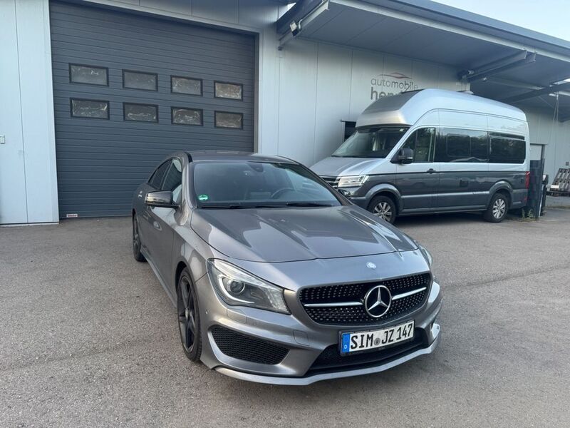 Grau Gebraucht 2016 Mercedes CLA220 AMG Limousine | 15.950 € (Fairer Preis) - Bild 1/4