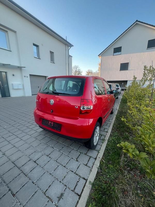 Gebraucht VW Fox 75 PS (55 kW) 2006 Rot Kleinwagen