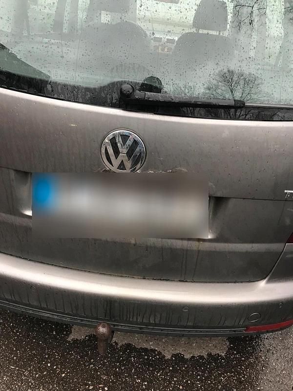 Gebraucht VW Touran 105 PS (77 kW) 2008 Grau Van / Kleinbus