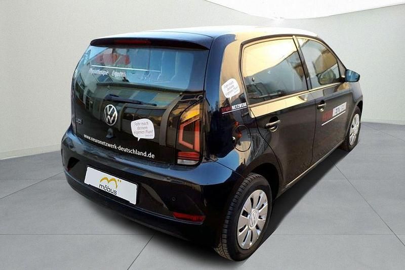 Gebraucht VW up! 65 PS (47 kW) 2022 2t deep black perleffekt Kleinwagen