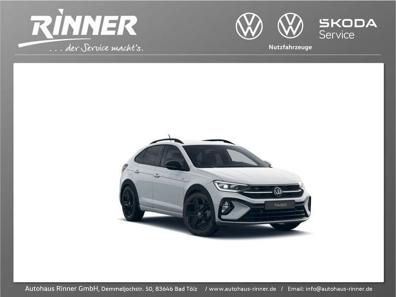 Weiss Neu 2025 VW Taigo R-line SUV | 33.690 € (Teuer) - Bild 1/4