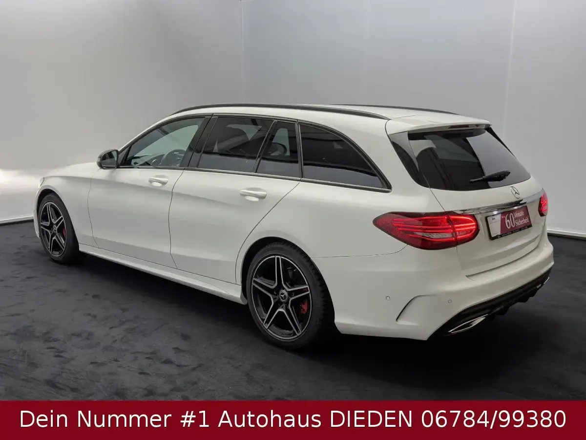 Gebraucht Mercedes C200 AMG 184 PS (135 kW) 2018 Weiß Kombi
