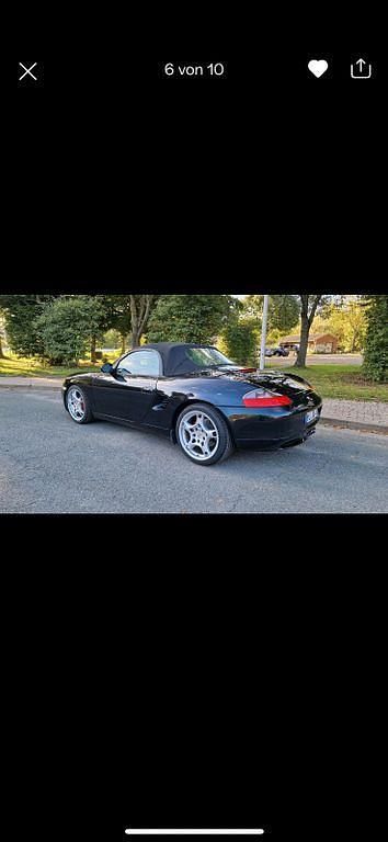 Gebraucht Porsche Boxster S 252 PS (185 kW) 2002 Schwarz Cabrio