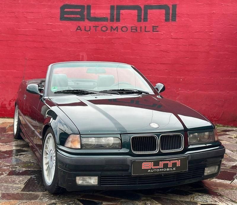Grün Gebraucht 1995 BMW 328 Cabriolet Performance Cabrio | 8.999 € - Bild 1/4