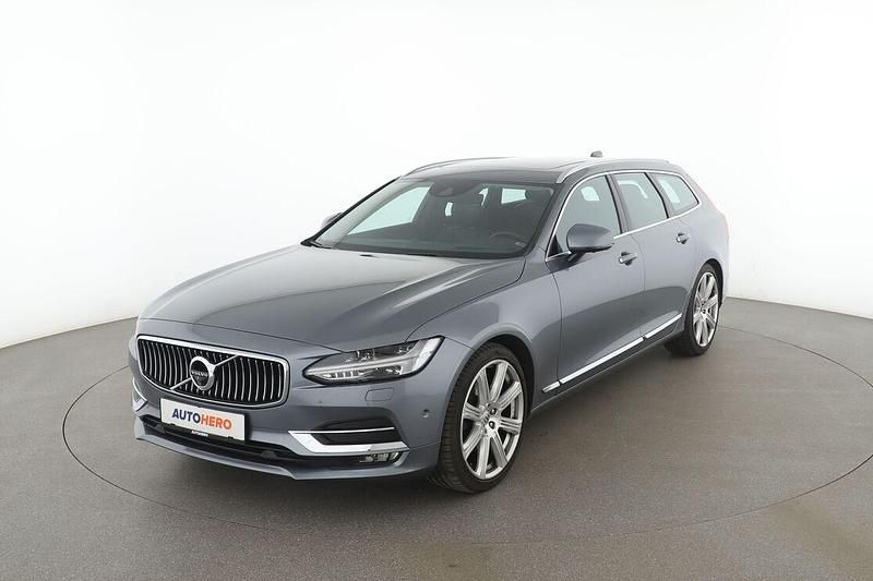 Grau Gebraucht 2017 Volvo V90 Inscription Kombi | 24.320 € (Fairer Preis) - Bild 1/3