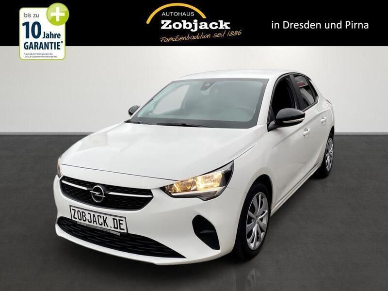 Jade weiss/arktis weiss Gebraucht 2021 Opel Corsa Edition Kleinwagen | 13.790 € (Fairer Preis) - Bild 1/3